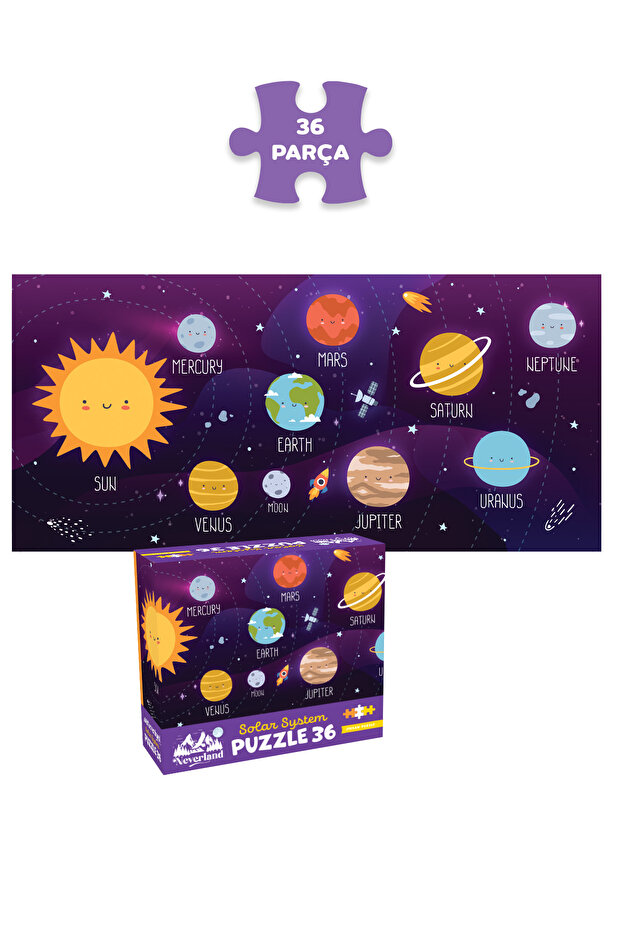 36 PARÇA - SOLAR SYSTEM (GÜNEŞ SİSTEMİ) - 2