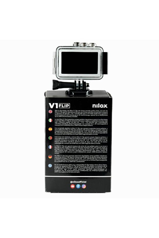 Cameră de acțiune 4K V1 FLIP - 6