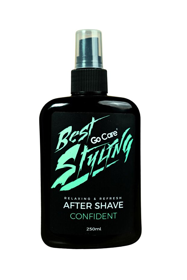 - Best Styling Confident After Shave, Relaxing & Refreshing, 250 ml, Black