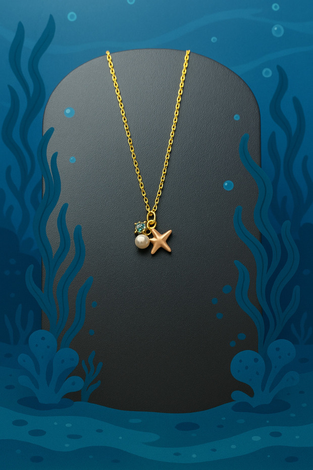 Denizin İncisi Kolye - 5