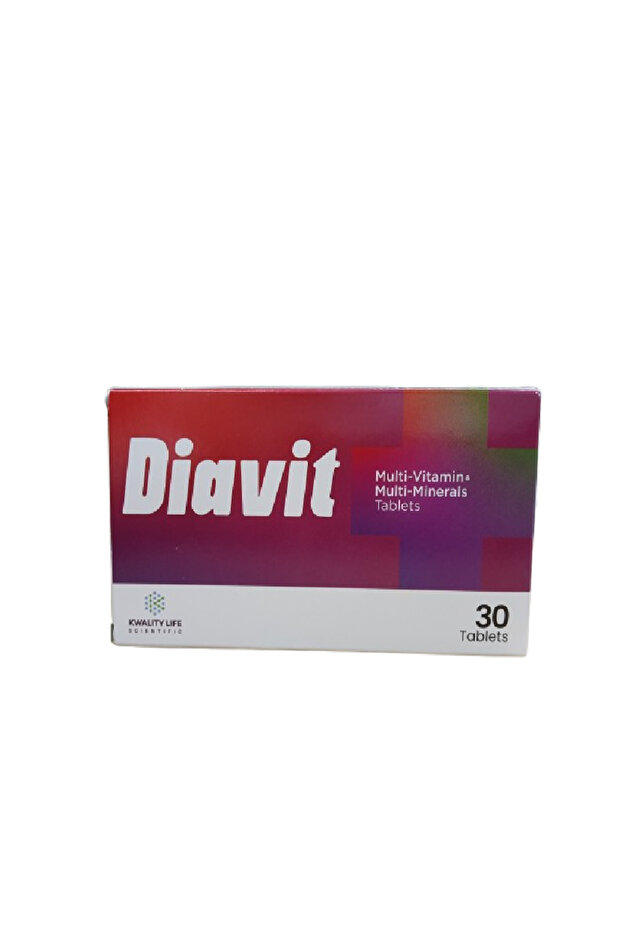 Diavit Tablets Multivitamins Supplement - 1