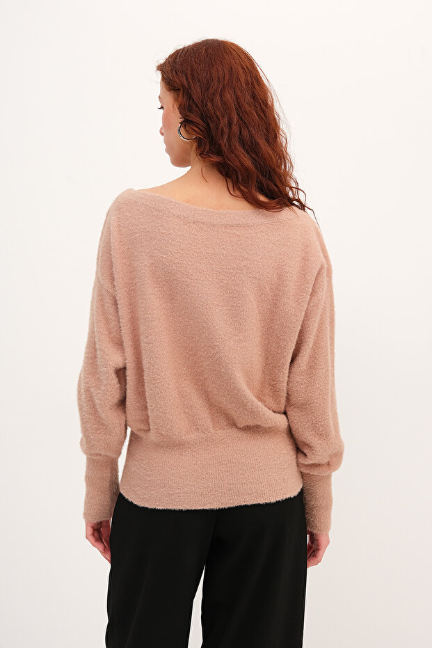 Yumuşak Dokulu Basic Kazak K3490 - 6