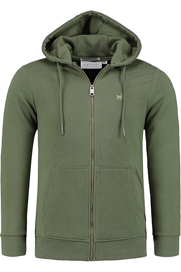 Erkek Basic Logo Sweatshirt ONYX - 1