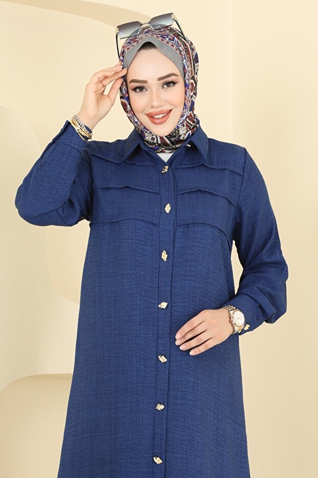 Nervür Detaylı Sofia Takım 3158HBS856-MS Laci - 4