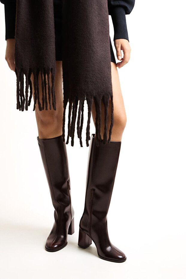 Kalın topuklu bot - 6