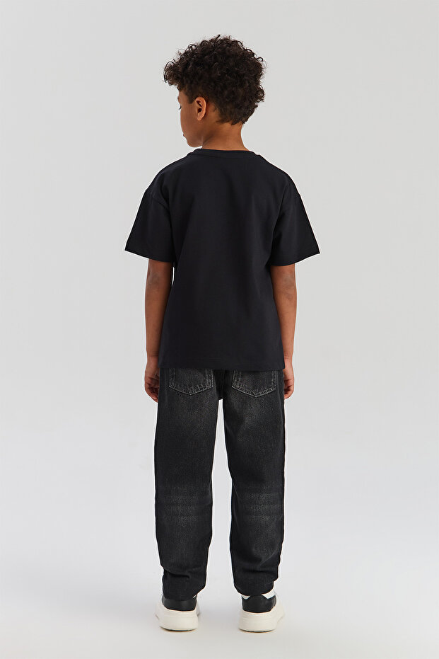 Boy Black Tshirt - 4