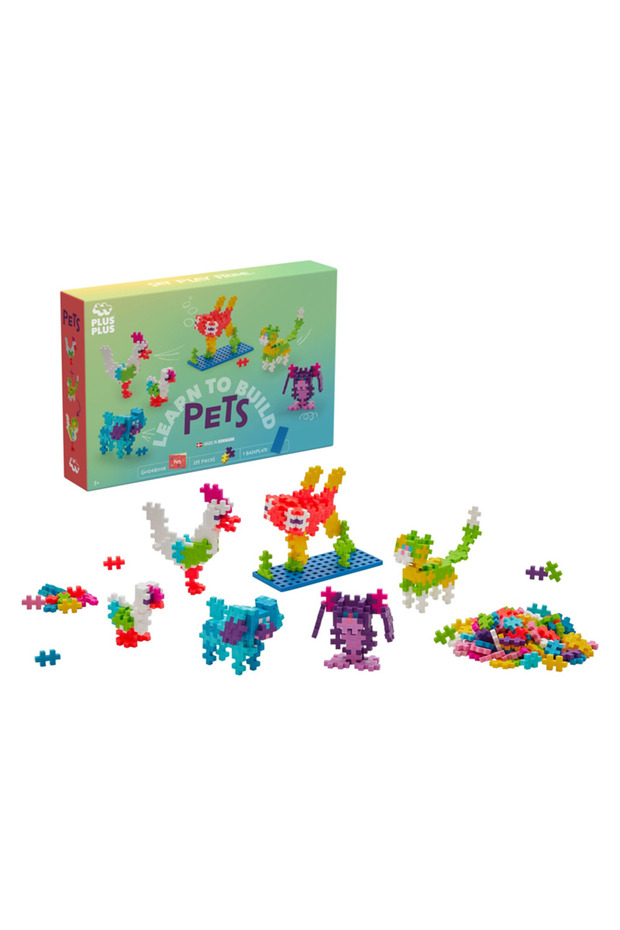 Plus-Plus Learn to Build Pets (275 Pieces) - 3