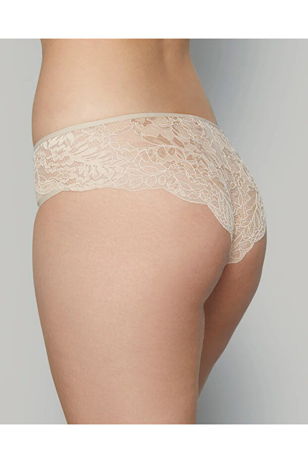 Lace Solid Trendy Panties - 4