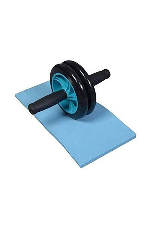 بكرة تمارين البطن AB مع حصيرة - 1