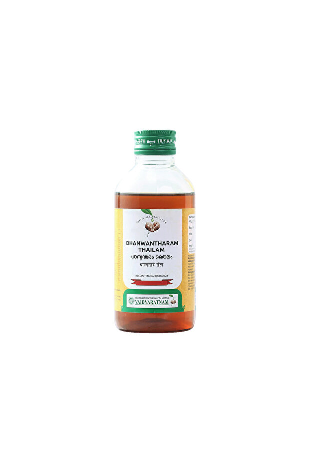 Dhanwantharam Thailam 200 ml (Pack Of 2) Ayurvedic herbal products