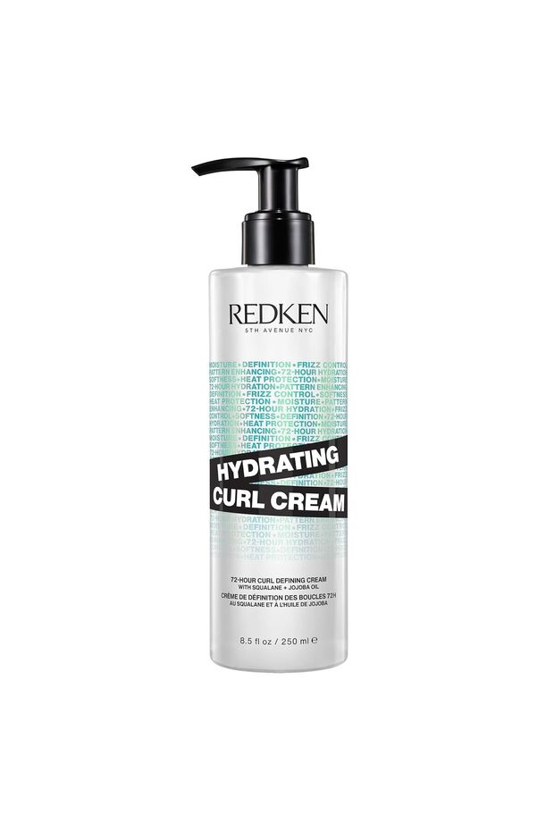 Hydrating Curl Cream, Silicone-Free Curl Cream for Up to 72 Hours of Defined Moisturized Curl - 1