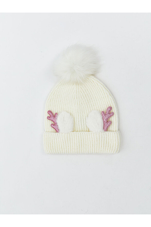 LCW KIEGÉSZÍTŐK Pompon részletes lány svájcisapka (W4) - 2