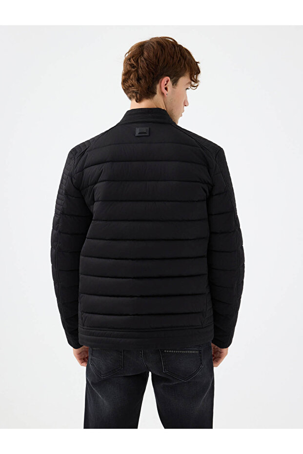 Regular Fit Siyah Erkek Mont Lf2040348 - 3