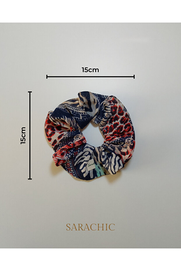 ربطة شعر على شكل فهد أحمر - 2