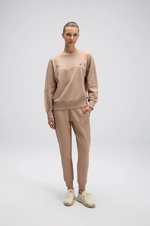 Pamuklu Regular Fit Normal Bel Ribanalı Paça Eşofman Altı EŞOFMAN ALTI EF568 - 4