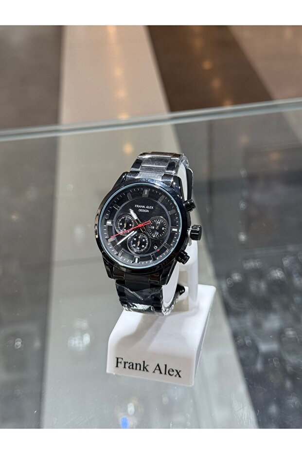 çelik kasalı erkek kol saati - 3