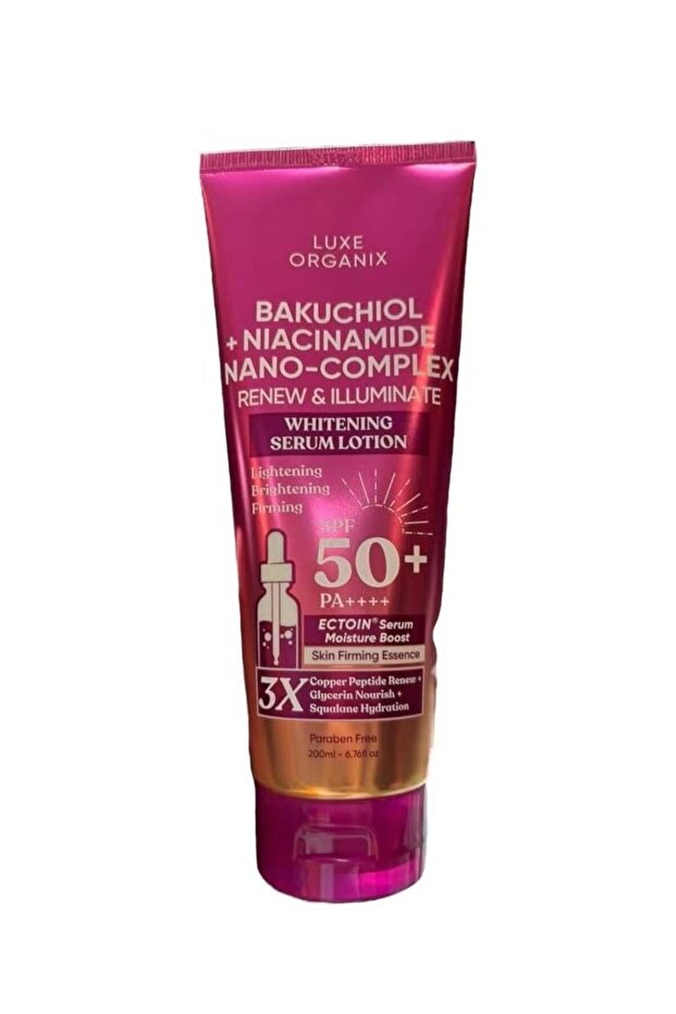 Bakuchiol and Niacinamide Nano Complex Renew & Illuminate Whitening Serum Lotion