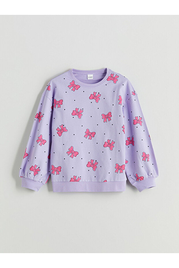 Peak New Season Crew Neck Girls' Pajama Top