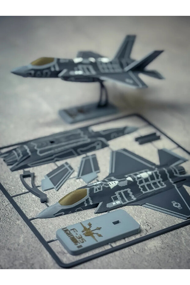 F35 Uçak Model Kiti - 4