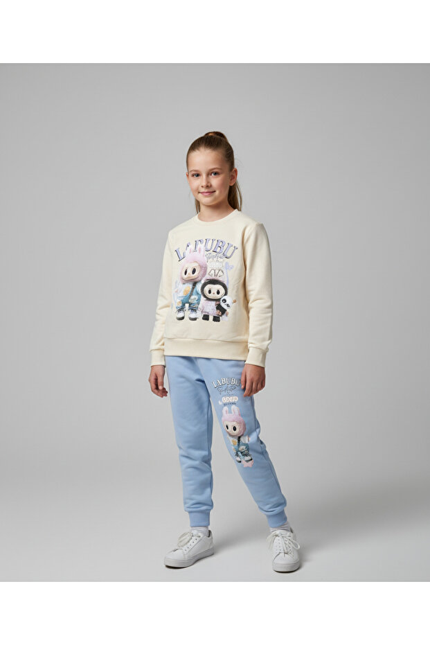 Labubu Girl's 2-Piece Top and Bottom Set