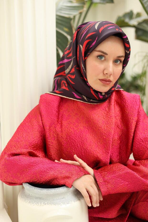 وشاح حريري من نسيج التويل 11432-02