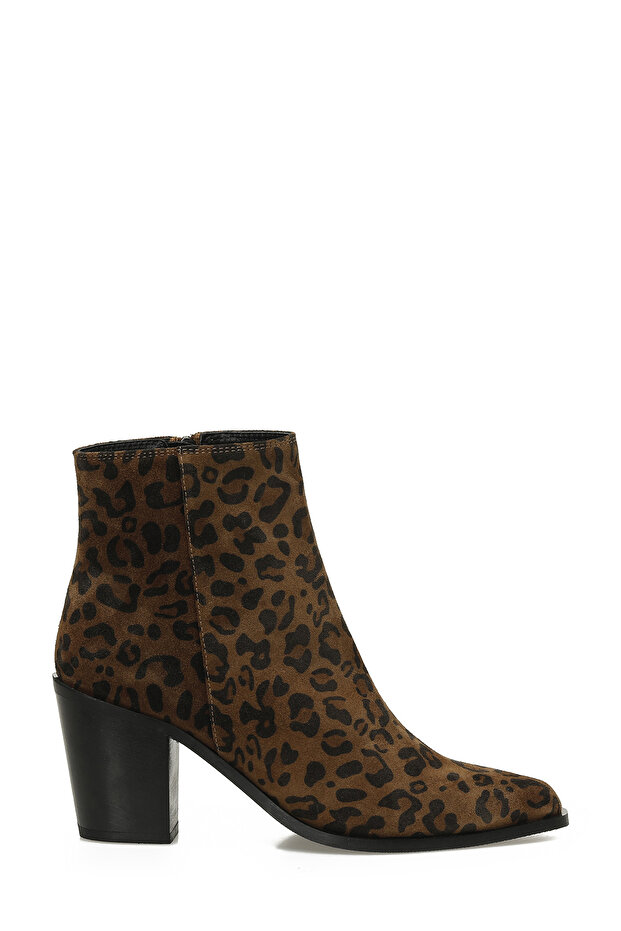 VENIZE5 5PR Leopar Kadın Kovboy Bot - 1
