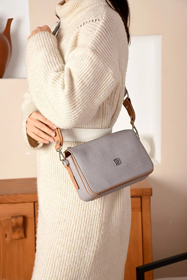 Women's Embossed Printed Hand and Shoulder Bag Shoulder Bag
