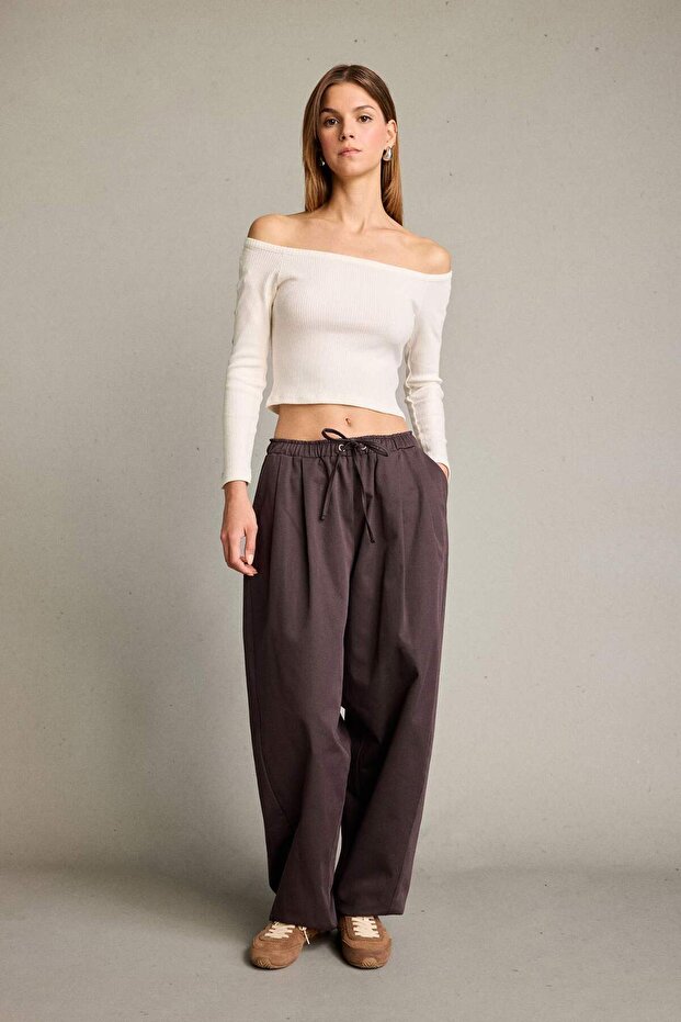 Omzu Açık Uzun Kollu Bluz G5050AX25WN - 2