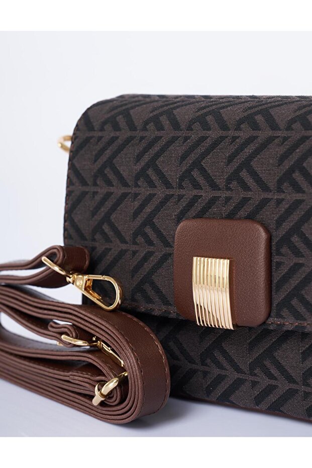 Monogram Baget Çanta Kahve - 5