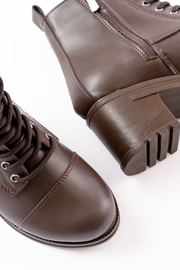 Nexa Bağcıklı Kalın Topuklu Bot - 2