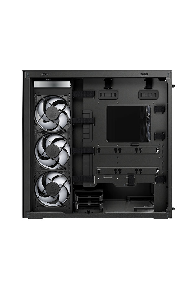 Xtender Case, MiddleTower, E-ATX, Black - 7