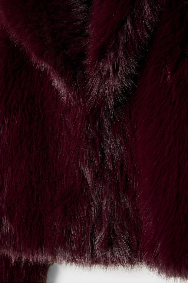 Suni kürk ceket - 7