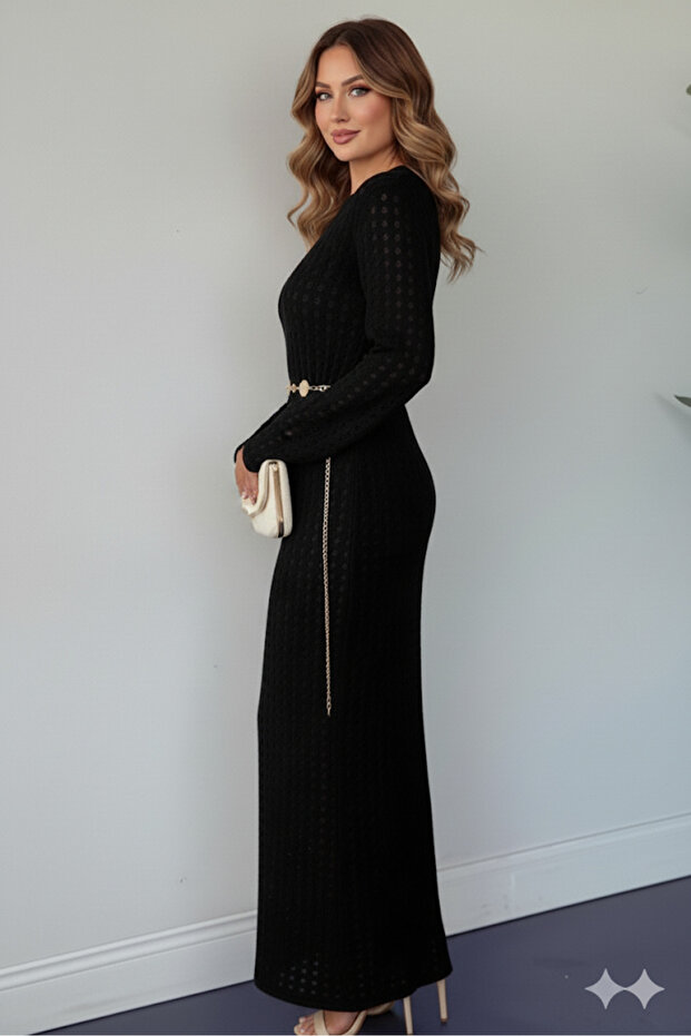 TRİKO ÖRME ELBİSE - 2