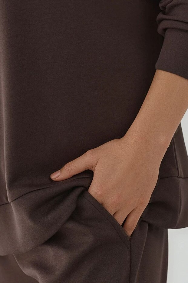 Modal Touch Basic Sweatshirt - 6