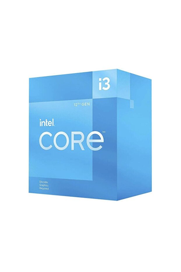 Procesor ® Core™ i3-12100F Alder Lake, 3,3 GHz, 12 MB, fără placă grafică integrată, Socket 1700 - 2