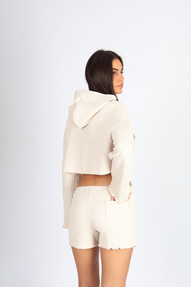 Hanorac cu glugă Punta Kaşkorse Report - 3