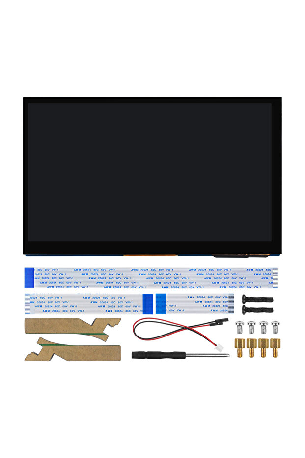 شاشة لمس DSI مقاس 7 بوصات لجهاز Pi 4B 3B لـ Raspberry Pi 5 4B 3B+ 3B IPS بدقة 800*480 LCD MIPI CSI C