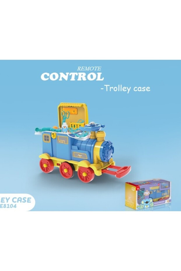 Remote Control Toy Train with First Aid Play Set - 2