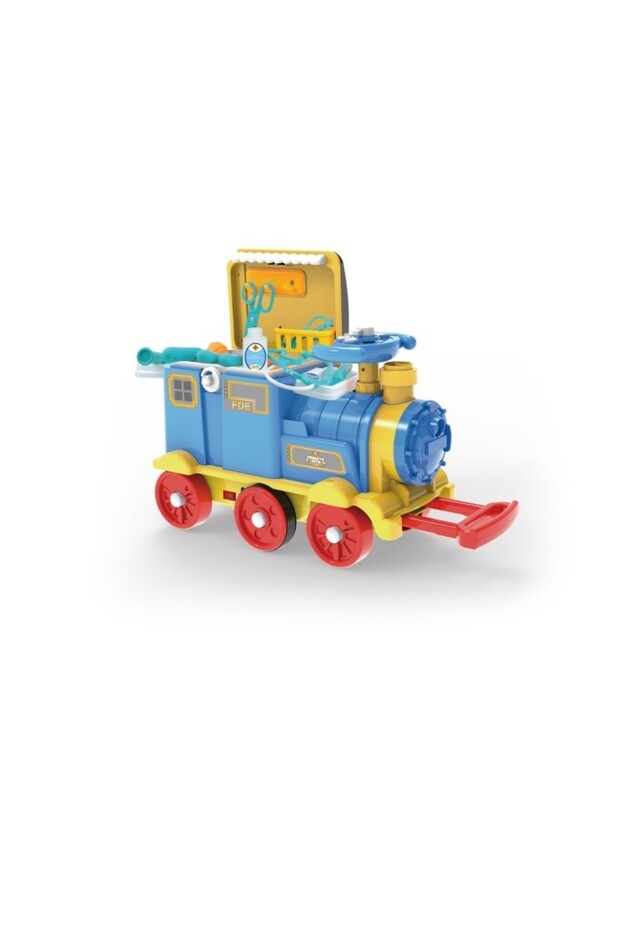 Remote Control Toy Train with First Aid Play Set - 5