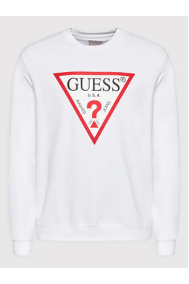 Men's Sweatshirt White M2YQ37K6ZS1 - 1