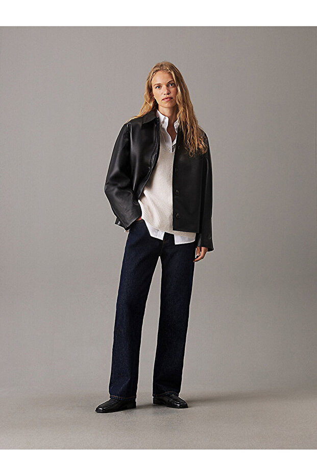 Kadın Deri Ceket - 4