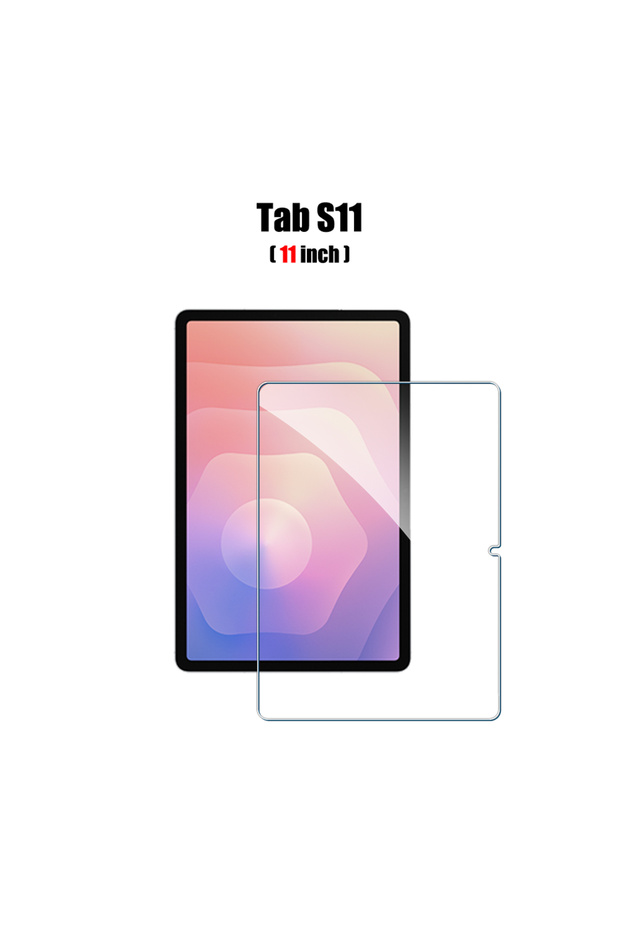 واقي شاشة زجاجي مقوى لجهاز Tab S11، متوافق مع أجهزة Tab S6 Lite وA9 Plus وS8 وS9 Plus Ultra وS7 Fe وS9 ...
