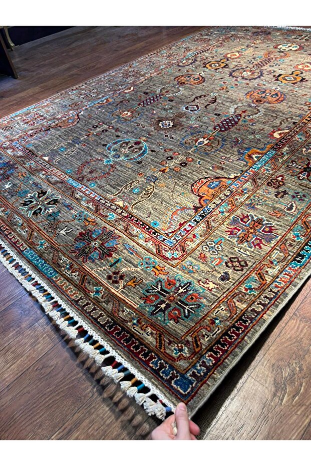 El dokuma Afgan halısı - 2