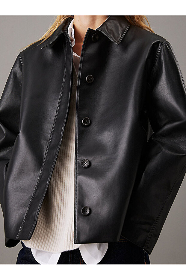 Kadın Deri Ceket - 5