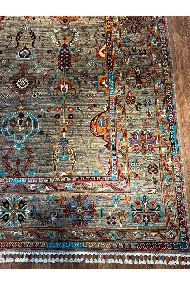 El dokuma Afgan halısı - 4