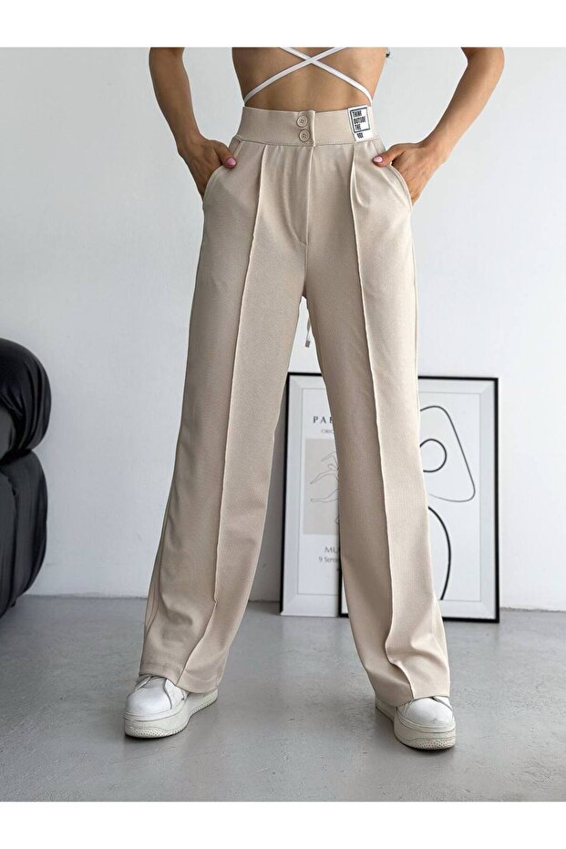 Kadın Palazo Pantolon - 2