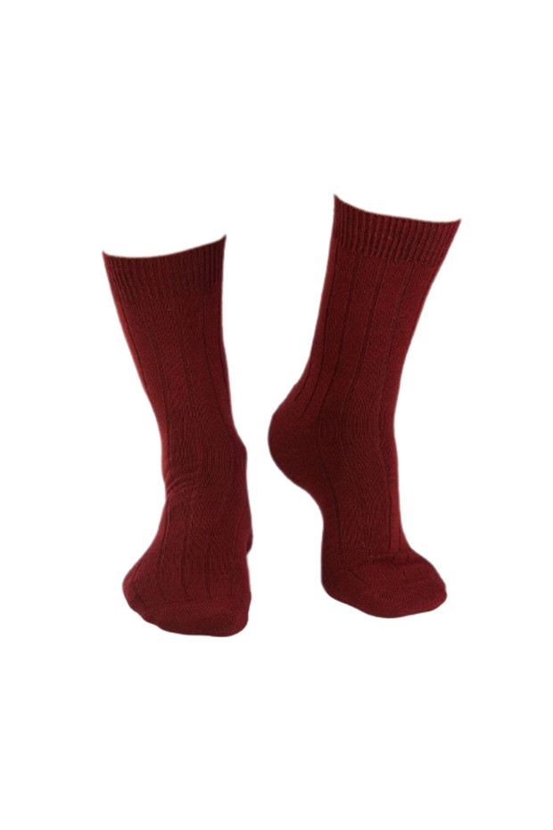 Thick Wool Socks Cherry - 3