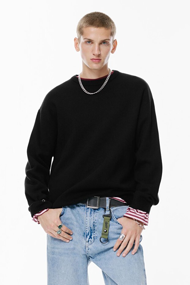 Yumuşak Örme Süveter - 3