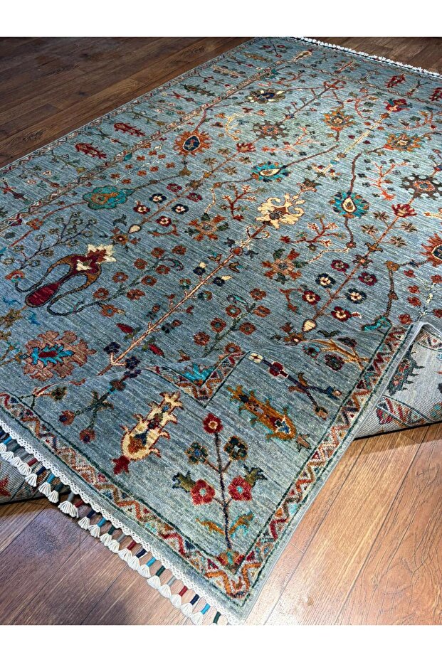 El dokuma Afgan halısı - 2