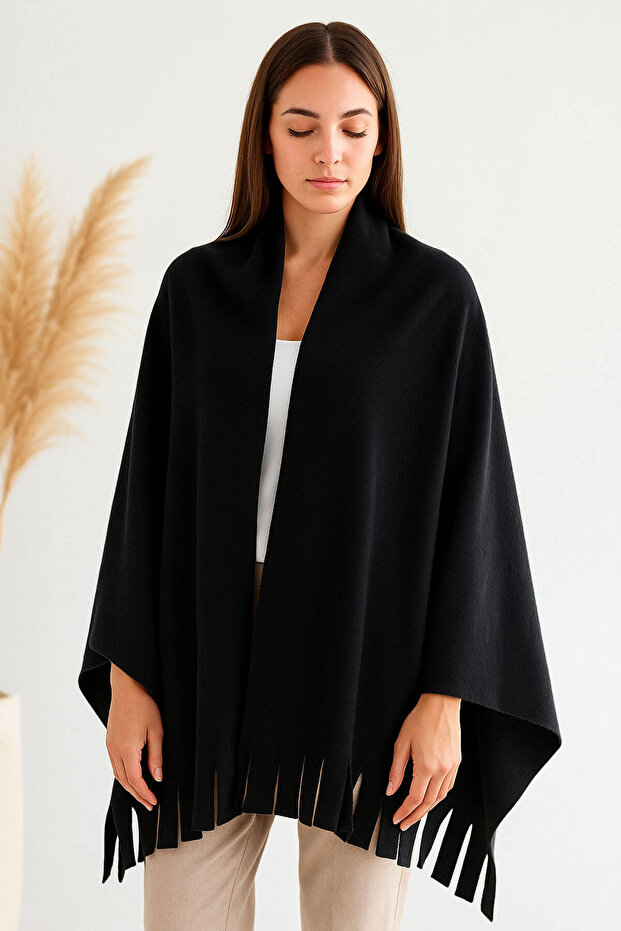 Uniszex gyapjú vállkendő 70X180 cm téli meleg kendő Elegantwarm - 1